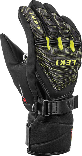 Youth Leki C-Tech S race glove with knuckle protection