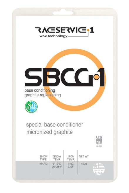 RaceService 1 SBCG1 450g graphite base prep ski wax