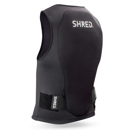 Adult Shred Flexi Vest with flexible impact‑absorbing spine panel