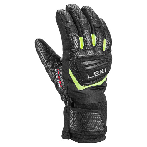 Youth Leki WCR Team 3D protective ski race gloves