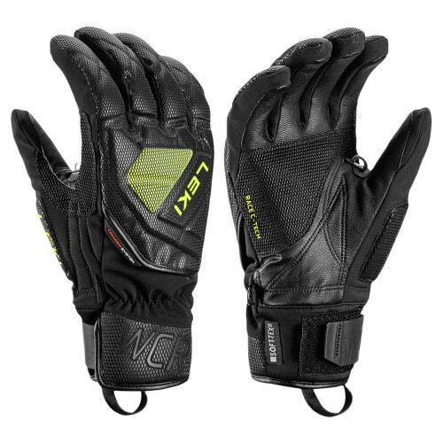 Leki WCR C‑Tech 3D ski racing gloves with protection
