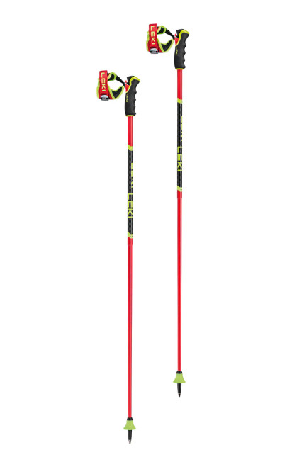 High‑performance Leki Venom GS 3D giant slalom poles