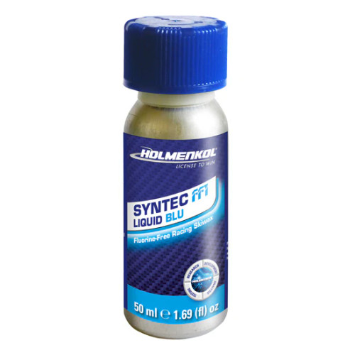 スキー HOLMENKOL SYNTEC BAR BLU 150g Holmenkol Syntec FF1 Liquid Race Wax | Race Werks