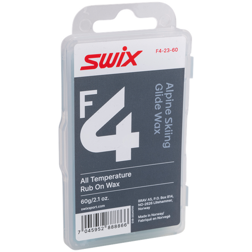 Swix F4 Universal Wax 60g for quick all‑snow glide
