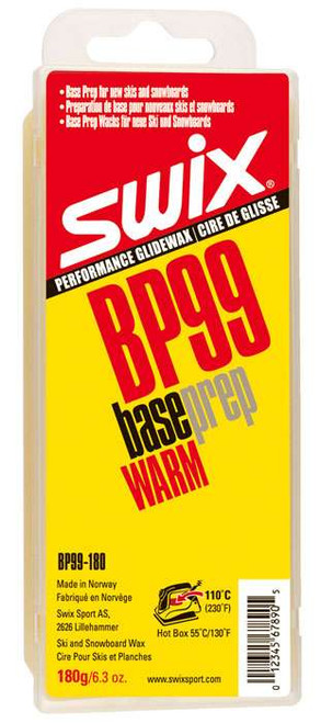 Swix BP99 Base Prep Wax 180g for warm ski conditions