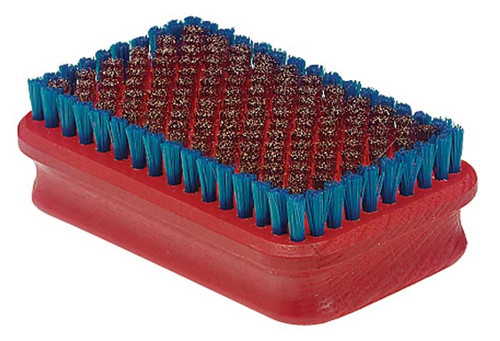 Medium bronze Swix brush for ski wax preparation