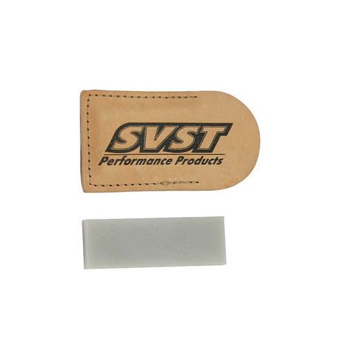 SVST translucent surgical pocket stone for fine ski edge polishing