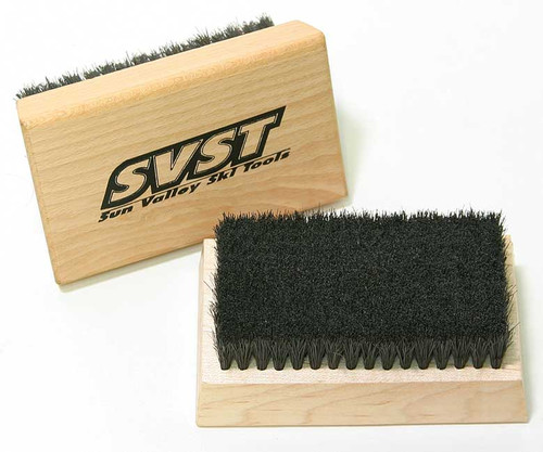 SVST Buff Tex horsehair brush for ski base polishing