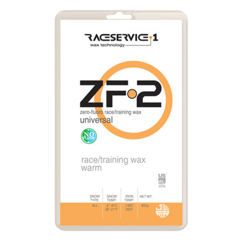 RaceService 1 ZF2 450g warm ski race wax