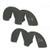 Durable hard toe caps used for custom boot fitting