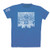 SVST blue Can t‑shirt with classic logo graphic