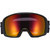 Sweet Clockwork RIG Reflect goggles Matte Black with RIG Topaz lens front view