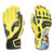 Yellow and blue Level Junior SQ CF Glove 23 for racers