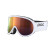 POC Retina MID goggles Hydrogen White with Partly Sunny Orange lens