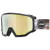 Uvex Athletic CV goggle Black Shiny SL with Gold Orange lens