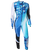Karbon Solitude GS blue ski race suit designed for high‑speed giant slalom