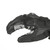 Side view of black Level SQ CF glove