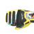 Finger‑area padding shown on yellow/blue Level SQ CF mitten