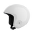 Left-side view POC Skull Dura Junior helmet Hydrogen White