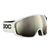POC Zonula Bleu Blanc goggles ivory lens, right view