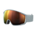 Granite Grey POC Zonula goggles orange lens, left angle