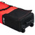 Rossignol Hero wheeled ski bag in red, 210cm capacity for three pairs of alpine skis