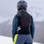 Rossignol Junior Flexvent back protector vest in black with removable DCLAN back panel