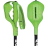 Komperdell NT WC 19mm SL race poles with World Cup punch covers - upclose punch cover, view 2