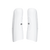 POC Classic White shin guards shown front-facing