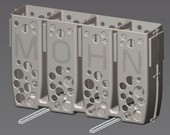 Wide Ski Rack 4 Pair, skiing, race werks