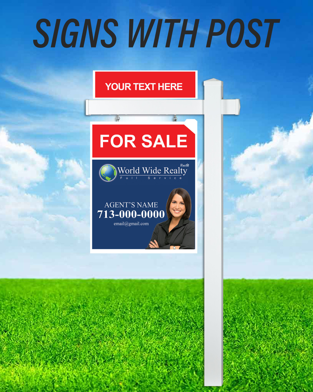 Signs with Posts