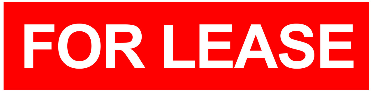 Lease Rider Sign WWR For Lease Rider - Champions Printing