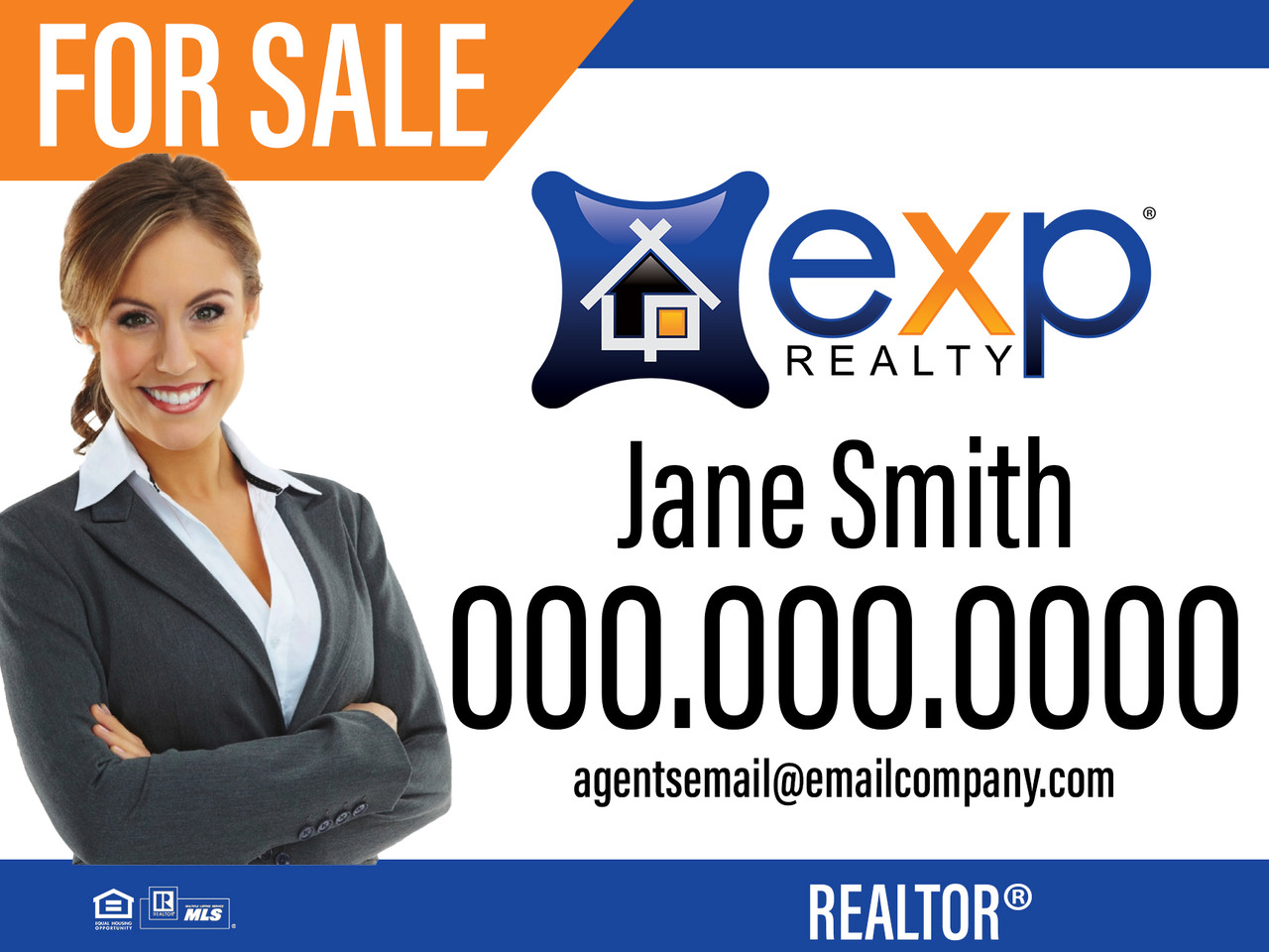 EXP Realty Sign Panel 1 - Champions Printing