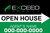 Exceed  Open House Sign