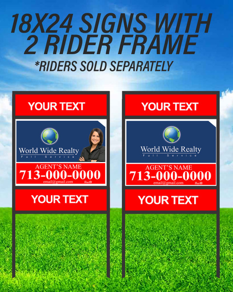WWR  Double Rider Sign Unit