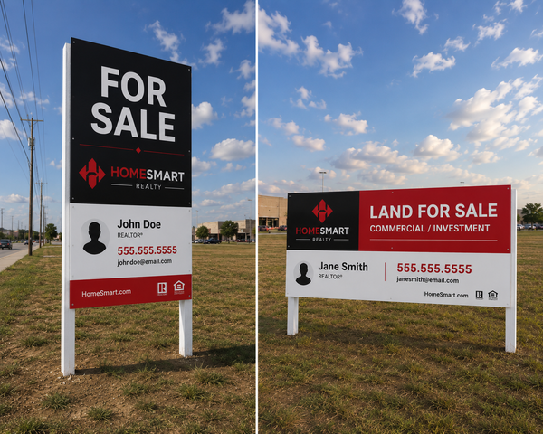 HOMESMART COMMERCIAL SIGN
