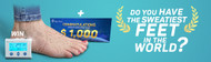 World's Sweatiest Feet: Win $1,000 + A Dermadry