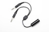 Pilot Communications - (.206) Single Plug Headset Adapter to GA (Twin Plugs)