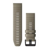 Garmin QuickFit 26 Watch Band - Dark Sandstone Silicone | Fallon Pilot Shop