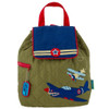 Kid's Quilted Retro Airplane Backpack | Fallon Pilot Shop