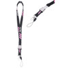 Pink 3 Stripe - Lanyard | Fallon Pilot Shop