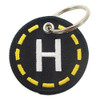 Embroidered Helipad Keychain | Fallon Pilot Shop