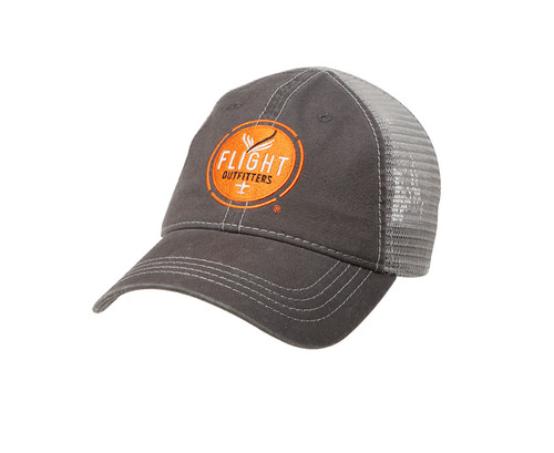 Flight Outfitters Grey Trucker Hat