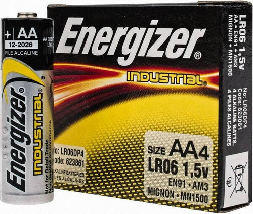 Energizer AA Alkaline Battery - 4 Pack