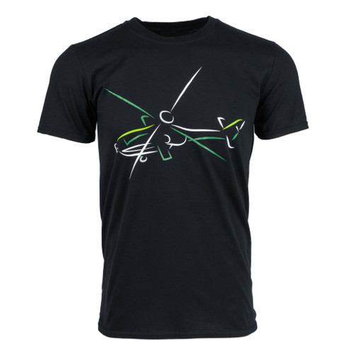 Boeing AH-64 Air Brush Tee - 2XLarge