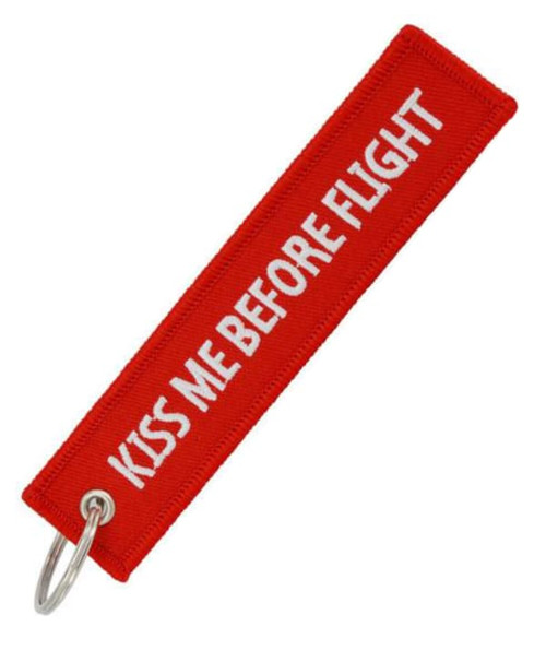 STITCHED FLIGHT TAG KEYCHAIN UNIVERSAL