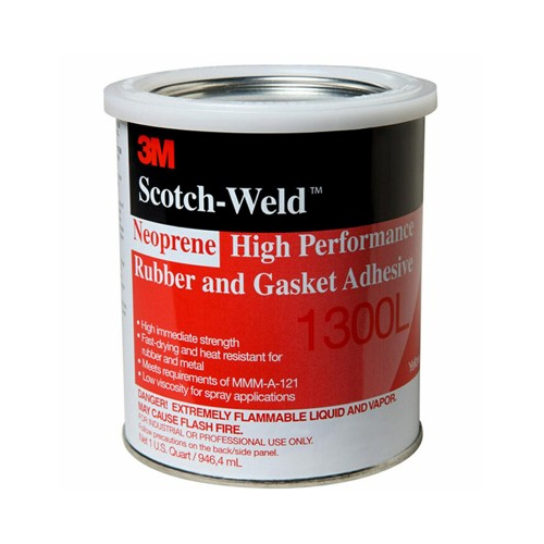 3M® Scotch-Weld Neoprene High Performance 1300L Rubber & Gasket Adhesive