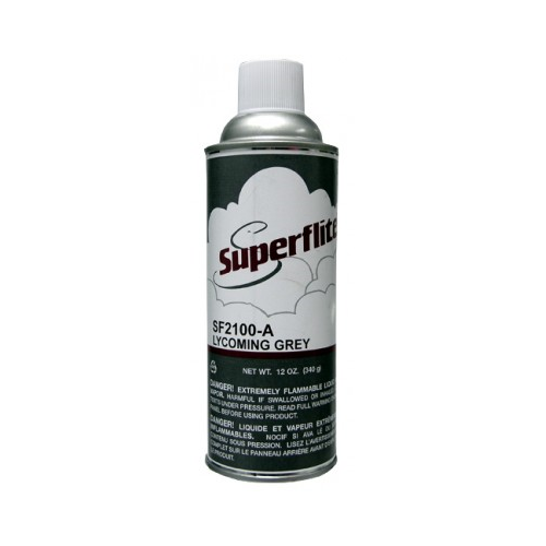 Superflite Lycoming Grey Spray Paint