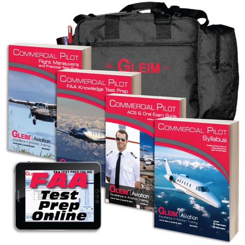Gleim - Commercial Pilot Kit with Test Prep Online