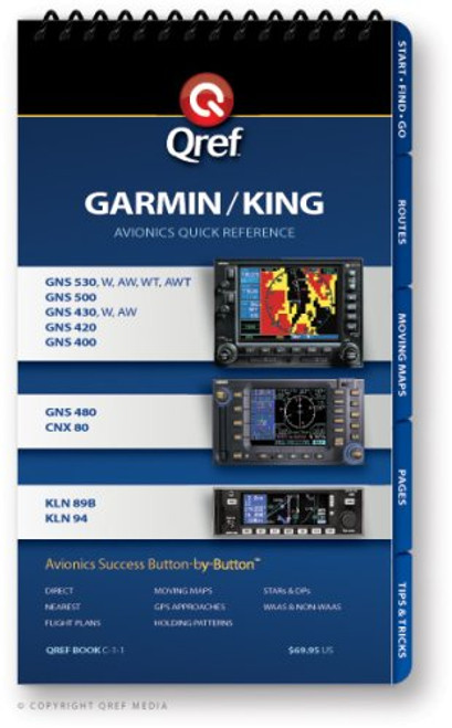 QRef - Garmin/King Combo - Checklist Book